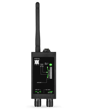 Détecteur anti-espion radio z-12GH, traqueur automatique de signal FBI 101RF, gère les capteurs, traqueur GPS, détecteur d'insecte avec longue antenne LED magnétique, 1 successif
