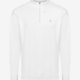 Haut-Demi Zipper coupe vent Blanc / XS