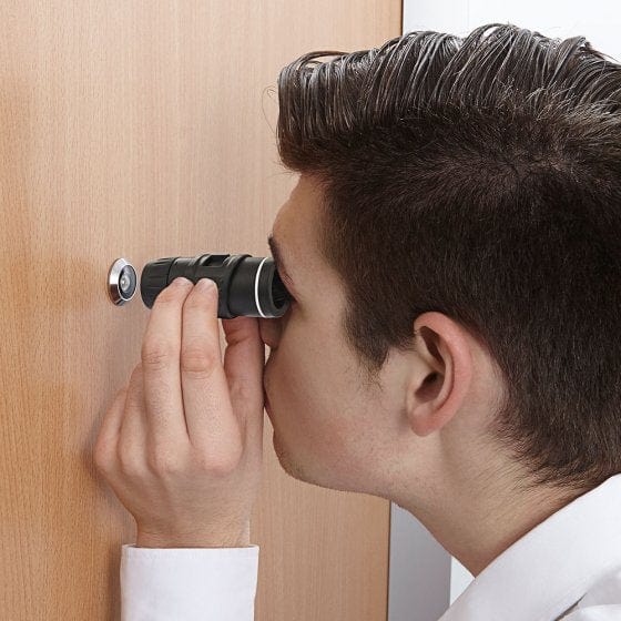 Reverse Peephole Viewer