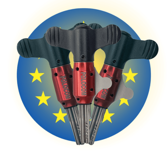 Pack Topolino Europe – 11 outils pour serrures courantes