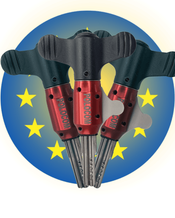 Pack Topolino Europe – 11 outils pour serrures courantes