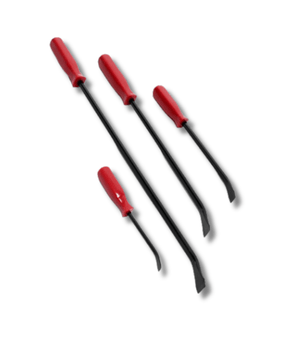 Pied de Biche Outillage - Set de 4 Fers à Levier Robustes