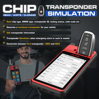 Programmateur de clé voiture - Mini tablette pratique