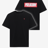 T-shirt Oversize Polocom Noir / XS